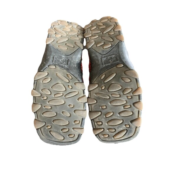 Men's DR. MARTENS 8A99 RED RARE Leather Lace up Oxford Air Cushion Shoe Size 7 - Picture 4 of 15